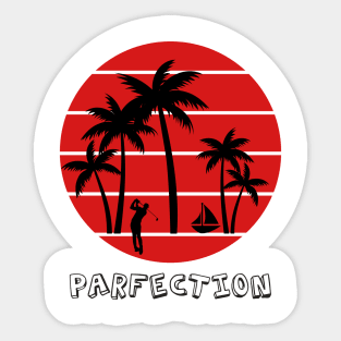 Parfection - Sunday Red Edition - Tee Shirt Sticker